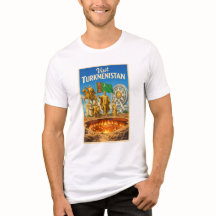 Bezoek Turkmenistan - Reis T-shirt