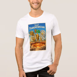 Bezoek Turkmenistan - Reis T-shirt