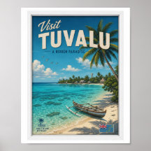 Bezoek Tuvalu Travel Vintage