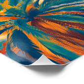 Bezoek Valencia Spanje | Retro Travel Perfect Poster (Hoek)