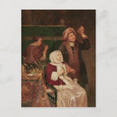 Bezoek van de arts briefkaart (Voorkant)