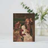 Bezoek van de arts briefkaart (Staand voorkant)