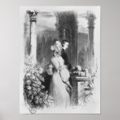 Bezoek van de graftomaat Heloise en Abelard Poster (Voorkant)