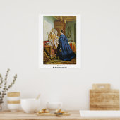 bezoek van de heer moritz von Schwind Poster (Keuken)