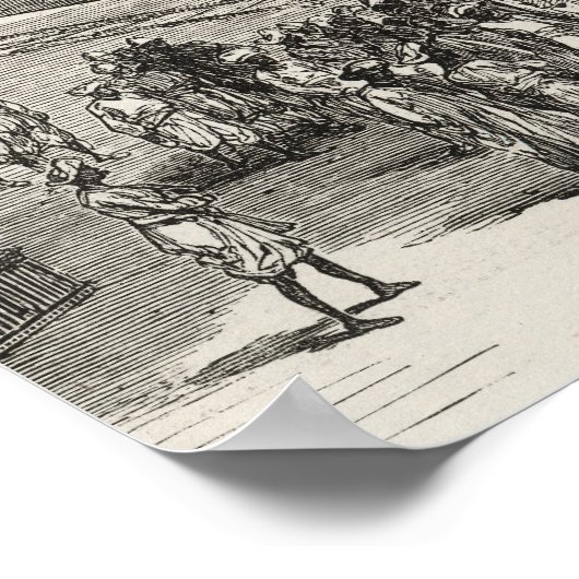 Bezoek van de Indiase Vicery Poster (Hoek)