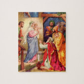 Bezoek van de Mannen Legpuzzel (Verticaal)