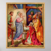 Bezoek van de Mannen Poster (Voorkant)