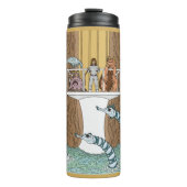 Bezoek van de pool van de pijpleidingen thermosbeker (Voorkant)