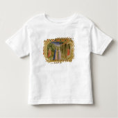 Bezoek van de predella Annunciation Kinder Shirts (Voorkant)