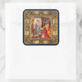 Bezoek van de Wise Mannen Sticker (Tas)