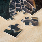 Bezoek van het koraalrif - Zee schildpad puzzle Legpuzzel (Zijkant)