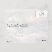 Bezoek van Jacopo Pontormo Briefkaart (Achterkant)