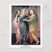 Bezoek van Jacopo Pontormo Briefkaart (Voorkant)