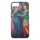 Bezoek van Maagd door Pontormo Case-Mate iPhone Case (Achterkant)