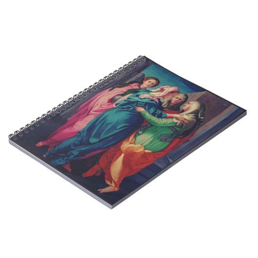 Bezoek van Maagd door Pontormo Notitieboek (Linkerzijde)