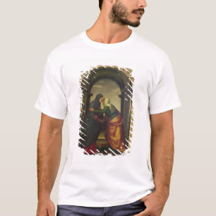 Bezoek van St. Elizabeth aan de Maagd Mary T-shirt