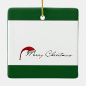 Bezoek van St. Nicholas Keramisch Ornament (Achterkant)