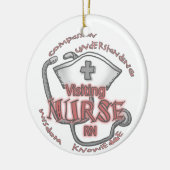 Bezoek van Zurse Axiom Keramisch Ornament (Links)