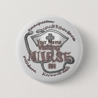 Bezoek van Zurse Axiom Ronde Button 5,7 Cm