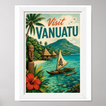 Bezoek Vanuatu Travel Vintage