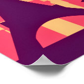 Bezoek Vintage van Parijs Poster (Hoek)