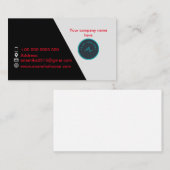 Bezoek/Visitekaartje. Visitekaartje (Voorkant / Achterkant)