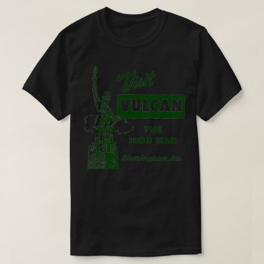 Bezoek Vulcan het Birmingham T-shirt (Design voorkant)