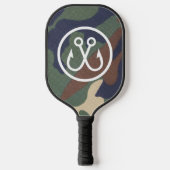 Bezoek Welaka Camo Pickleball Paddle (Voorkant)