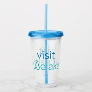 Bezoek Welaka Tumbler Acryl Drinkbeker