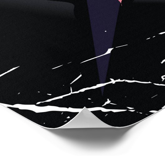 Bezoek Wyoming! Jackson Hole-skiposter Poster (Hoek)