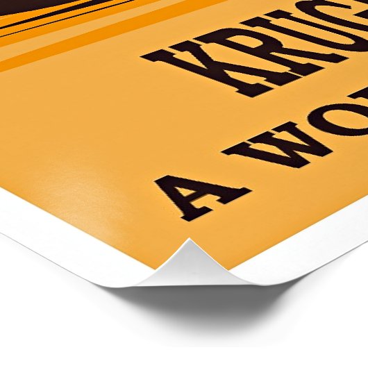 Bezoek Zuid-Afrika, Kruger National Park, Perfect Poster (Hoek)