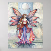 Bezoeker Fairy Poster Print door Molly Harrison (Voorkant)