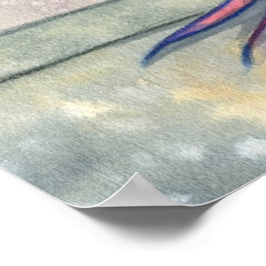 Bezoeker Fairy Poster Print door Molly Harrison (Hoek)