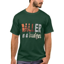 Bezoeker op een budget T-Shirt