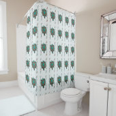 Bezoekers Anasazi Douchegordijn (In situ)