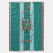 Bezoekers Anasazi Native Folk Art Deken (Voorkant Verticaal)