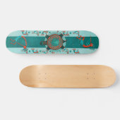 Bezoekers Anasazi Native Folk Art Skateboard (Horizontaal)