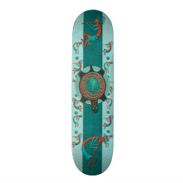 Bezoekers Anasazi Native Folk Art Skateboard