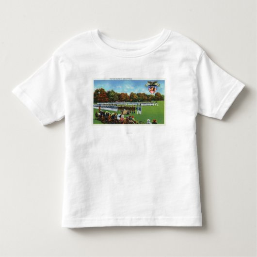 Bezoekers Een dress-parade bekijken Kinder Shirts (Voorkant)