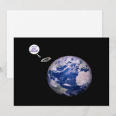 Bezoekers humoristische Kaart (Voorkant / Achterkant)