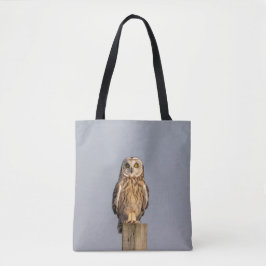 Bezoekers van de Graslanden: Velduilen Tote Bag