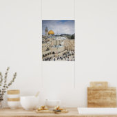 Bezoekers, Western Wall Plaza & Dome of the Rock Poster (Keuken)