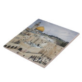 Bezoekers, Western Wall Plaza & Dome of the Rock Tegeltje (Zijkant)