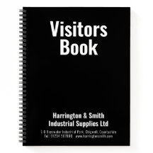 Bezoekersboek voor bedrijven