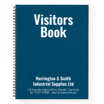 Bezoekersboek voor bedrijven