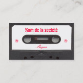 Bezoekerscassette! Visitekaartje (Achterkant)