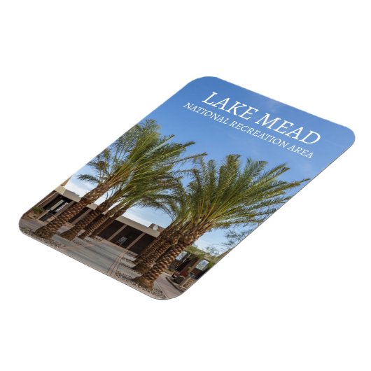 Bezoekerscentrum voor het Mead National Recreation Magneet (Linkerzijde)