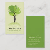 Bezoekerskaart Tekenboom Visitekaartje (Voorkant / Achterkant)
