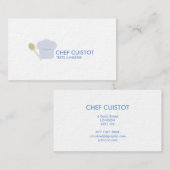 Bezoekerskaart voor het thema van de keuken visitekaartje (Voorkant / Achterkant)