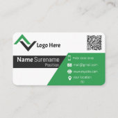 Bezoekkaart/Visitekaartje Visitekaartje (Voorkant)